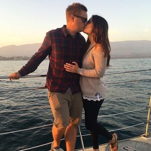 Grey Off the Shoulder Sweater Size Medium